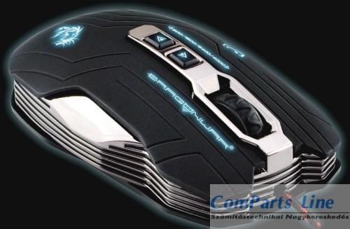 Dragon War Gaia Gamer optikai USB egér +egérpad ELE-G15