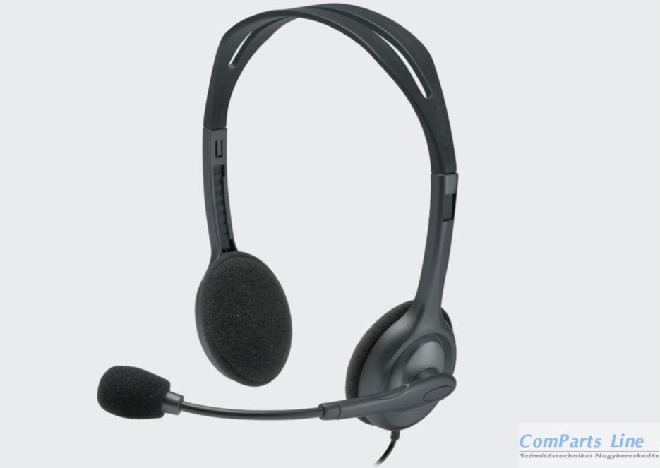 Logitech H111 mikrofonos fejhallgató