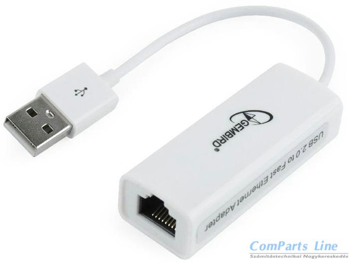 USB-->UTP 10/100 átalakító Gembird NIC-U2-02