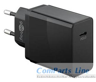 Hálózati tölt? 1xUSB-C aljzattal Goobay 25W 57748