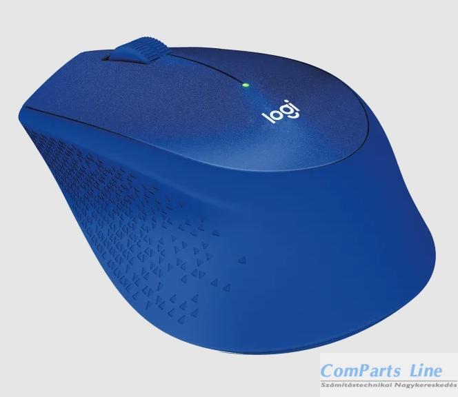 Logitech M330 Silent Plus rádiós optikai egér kék