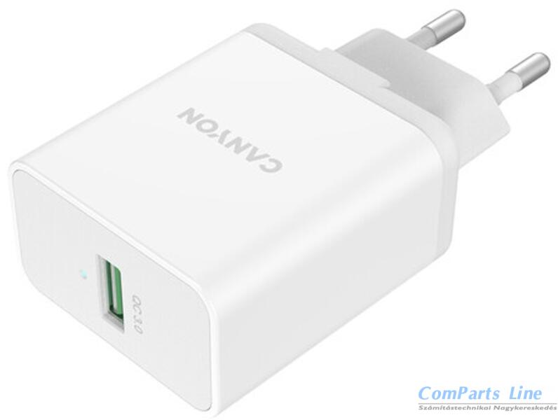 Hálózati tölt? 1xUSB aljzattal Canyon 24W CNE-CHA24W