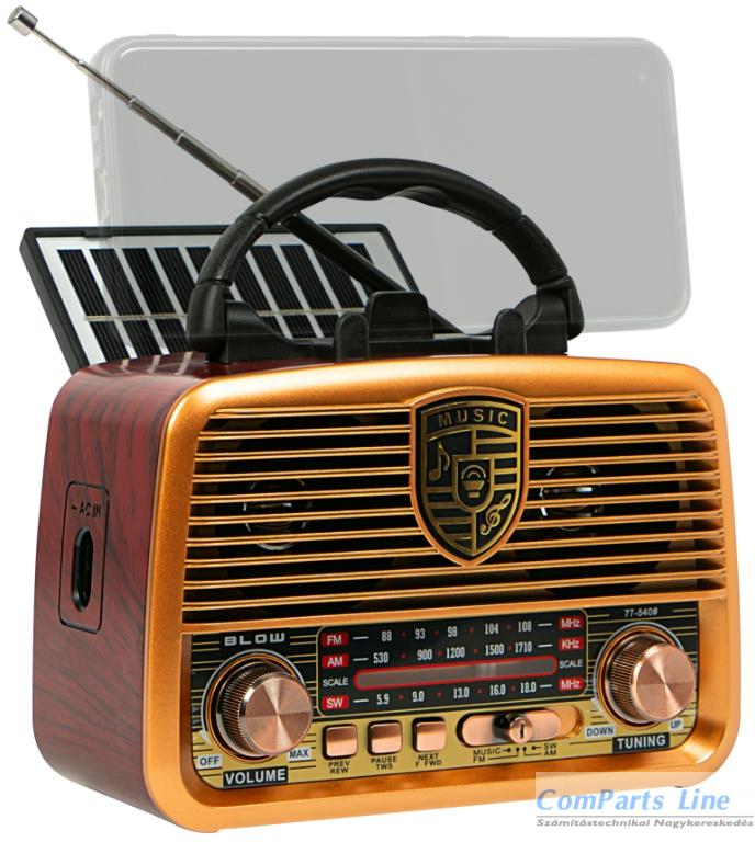 Blow RA10 hordozható AM/FM rádió