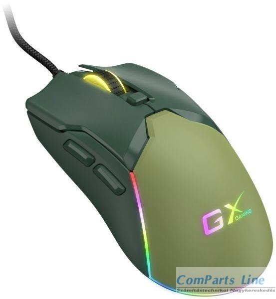 Genius GX Scorpion M700 Gaming optikai USB egér zöld