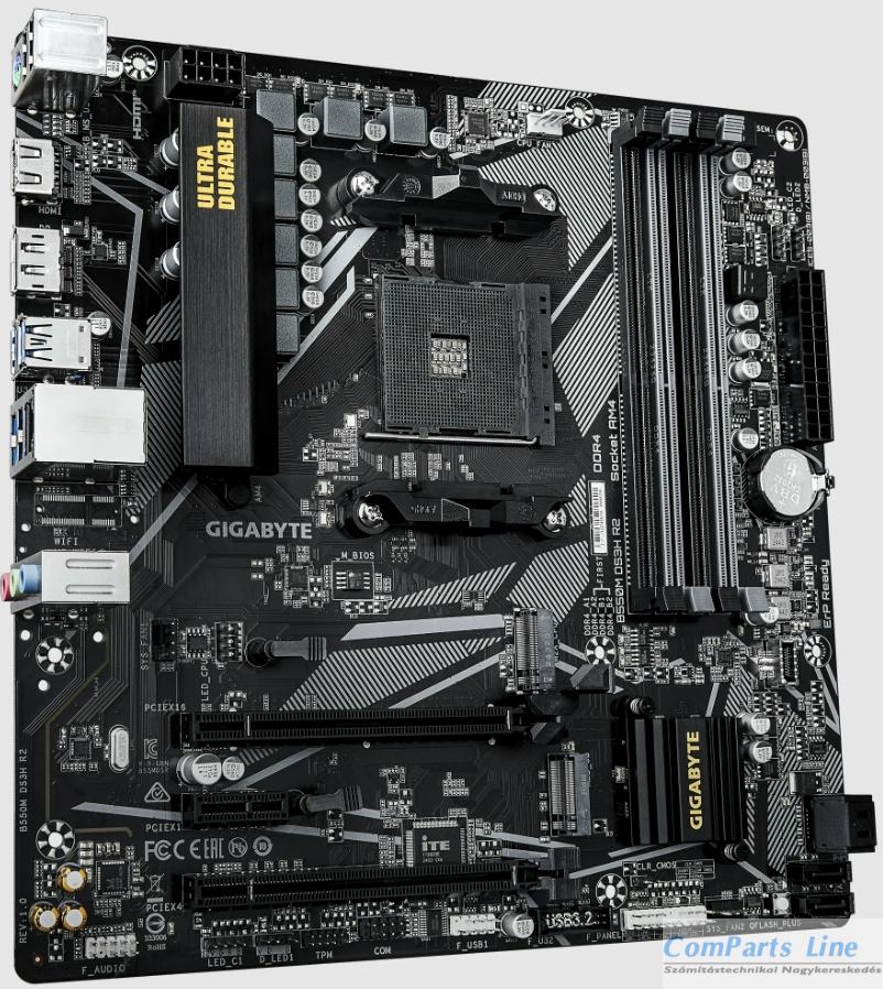 GigaByte B550M DS3H R2 alaplap