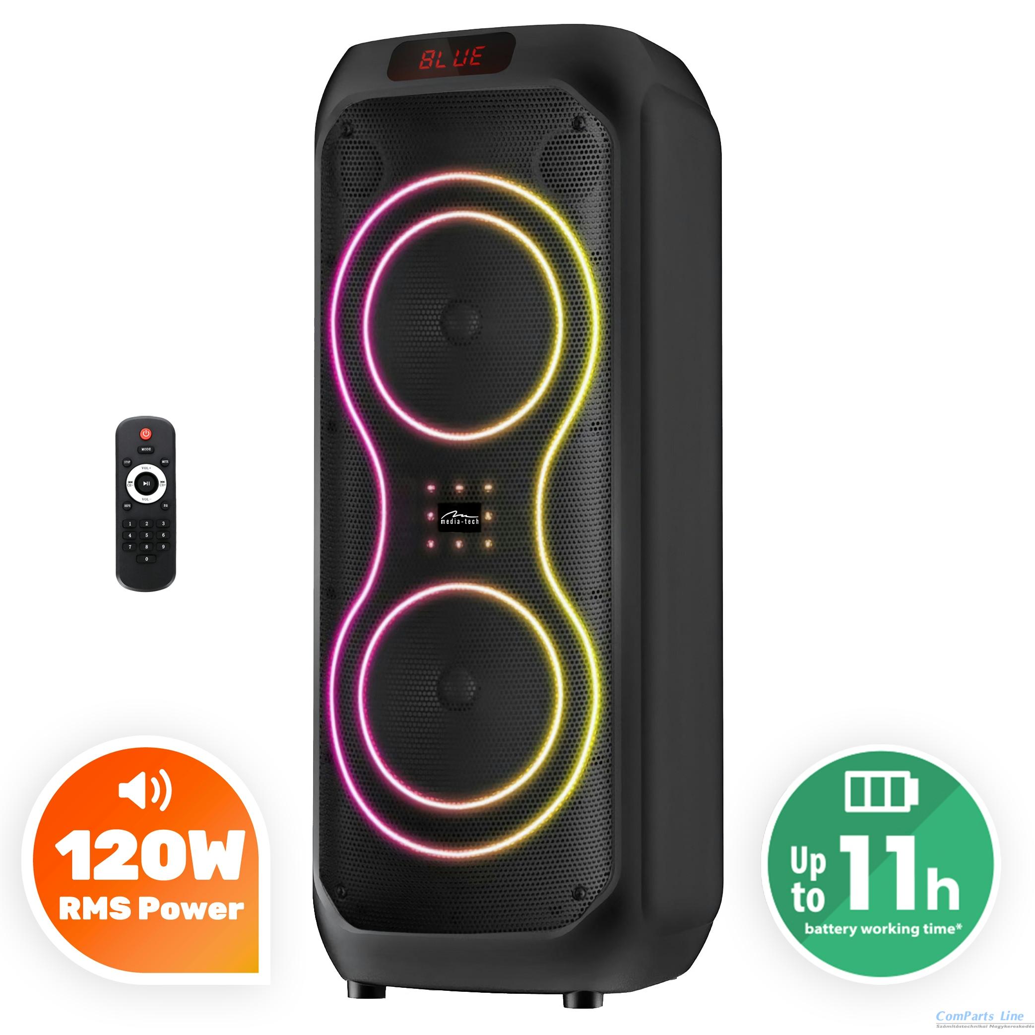 Media-Tech BT Power Audio Max Bluetooth hangszóró MT3185