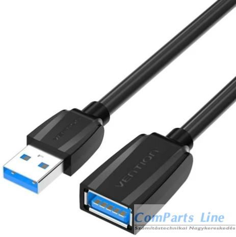USB 3.0 hosszabbító kábel  1m Vention VAS-A45-B100