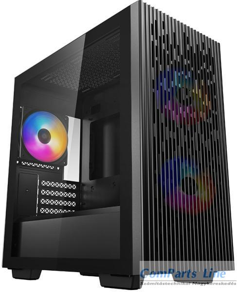 DeepCool Matrexx 40 3FS M-ATX ház fekete