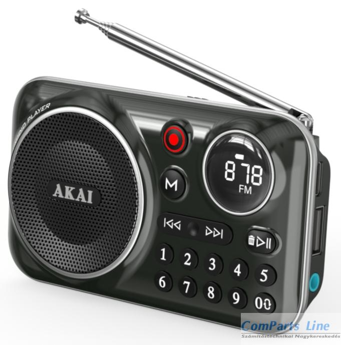 Akai APR-500BK FM rádió