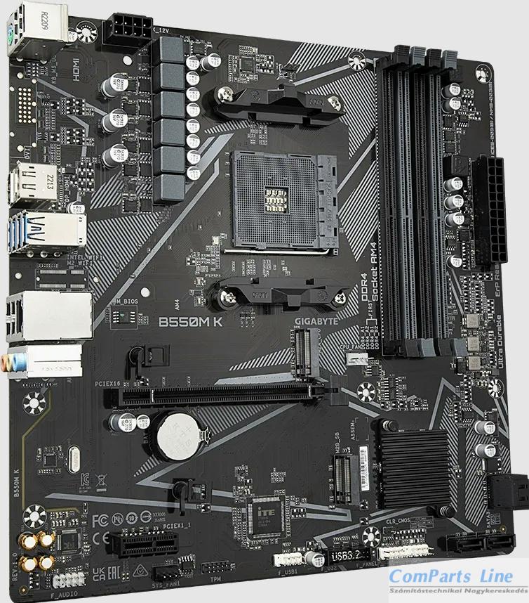 GigaByte B550M K alaplap