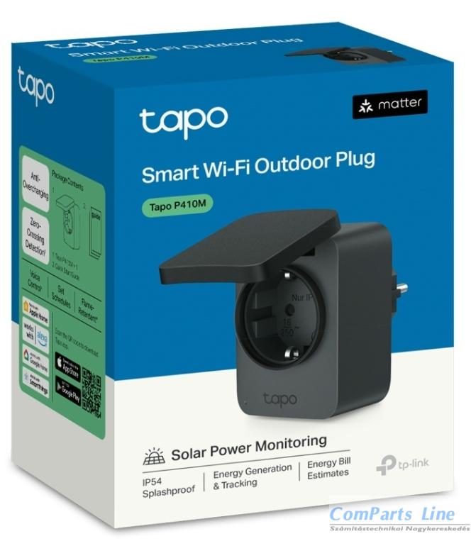 TP-LINK Tapo P410M WiFi kültéri okosaljzat