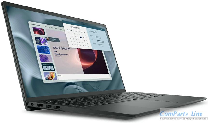 Dell Pro 15 Essential PV15250 (i5-1334U,8GB,512GB,UHD,Linux) 15,6" FHD fekete