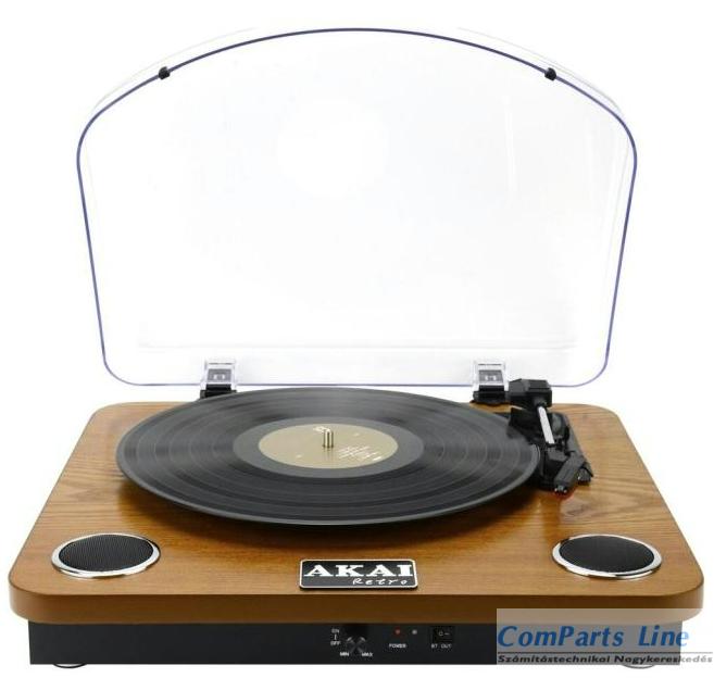 Akai ATT-11BTN lemezjátszó beépített hangszóróval