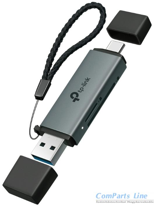 TP-LINK UA430D SD/microSD kártyaolvasó USB 3.0 A/C