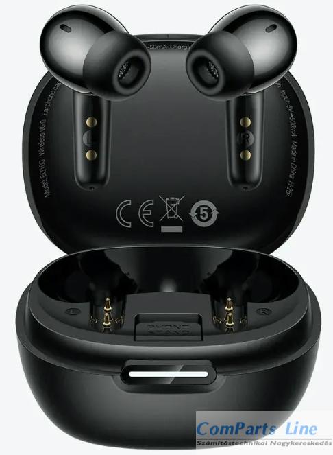 Hoco EQ100 bluetooth mikrofonos fülhallgató fekete