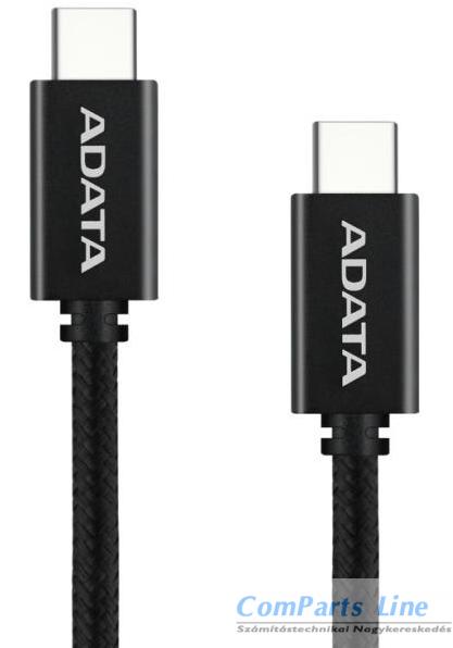 USB 2.0 C-C kábel 2m ADATA CACC-200PN-BK