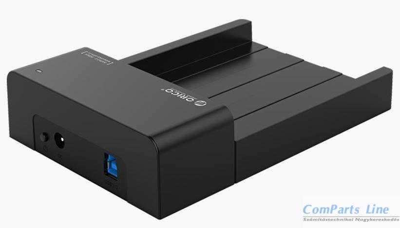 HDD dokkoló 2,5"-3,5"SATA/USB 3.0 Orico 6518US3-V2-EU-BK-BP