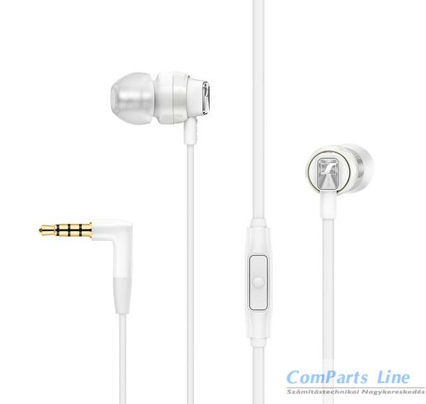 Sennheiser CX 300S mikrofonos fülhallgató fehér