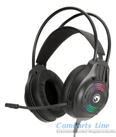 Marvo H8326 Akari 30 RGB mikrofonos fejhallgató