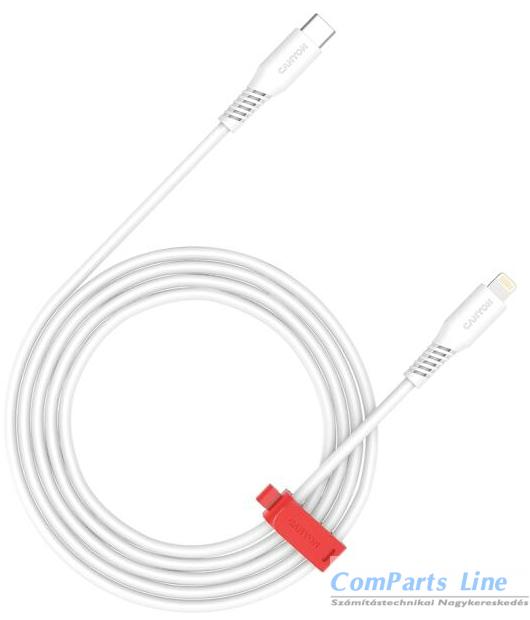 USB 2.0 C-Lightning kábel 2m Canyon CNS-CLN30SC20W