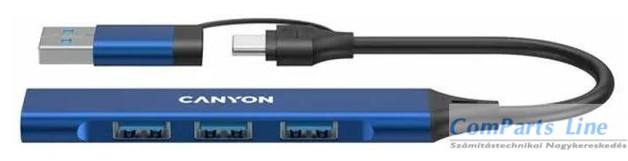 USB Hub 4portos Canyon CNS-TDS02BL