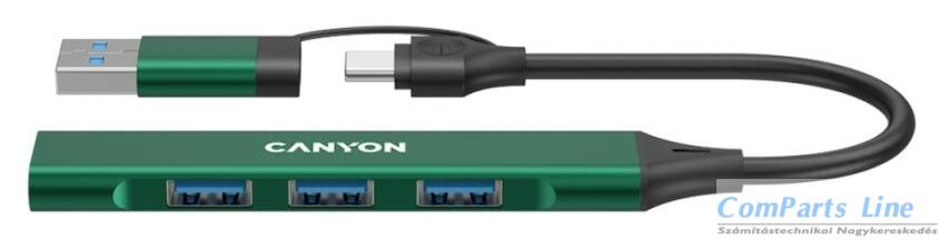 USB Hub 4portos Canyon CNS-TDS02GR