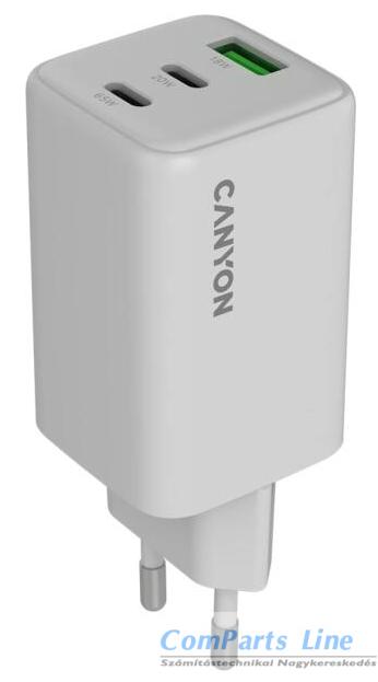 Hálózati tölt? 1xUSB + 2xUSB-C aljzattal Canyon 65W CNS-CUW65AC