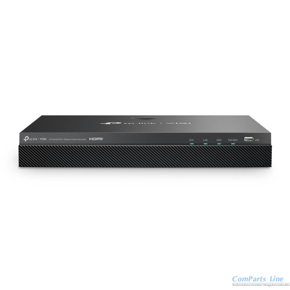 TP-LINK VIGI NVR2008H-8MP video felvev?