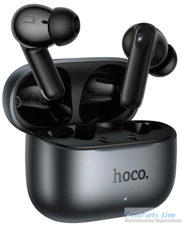 Hoco EQ27 bluetooth mikrofonos fülhallgató fekete