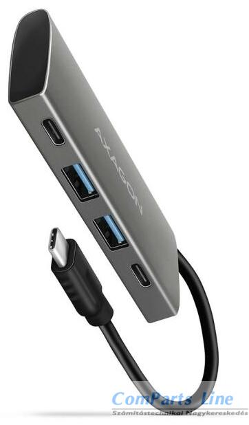 USB Hub 4portos Axagon HMC-4G2 Type-C USB 3.2 gen2