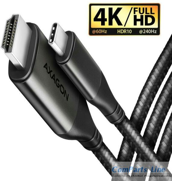 USB 3.0 C-HDMI kábel 1,8m Axagon RVC-HI2MC