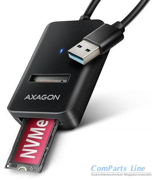 SSD dokkoló M.2/USB 3.2 gen2 NVMe/SATA Axagon ADM2-AM