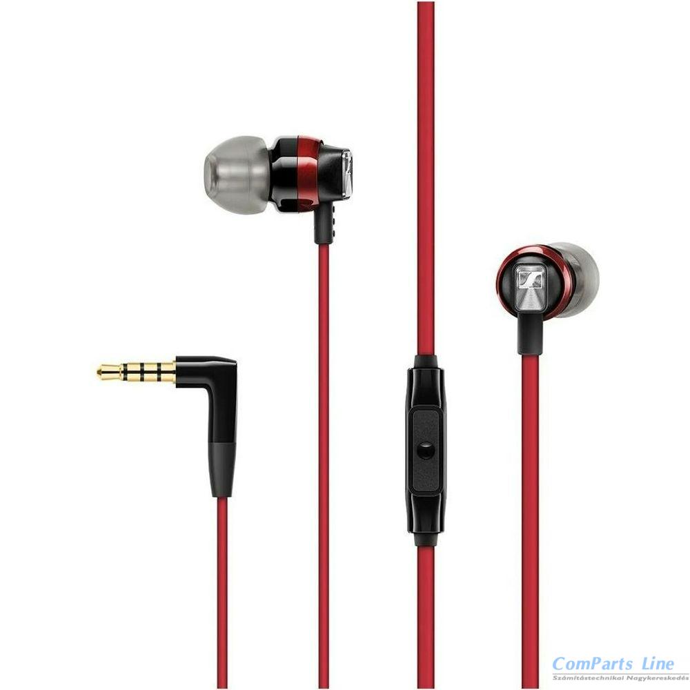 Sennheiser CX 300S mikrofonos fülhallgató piros