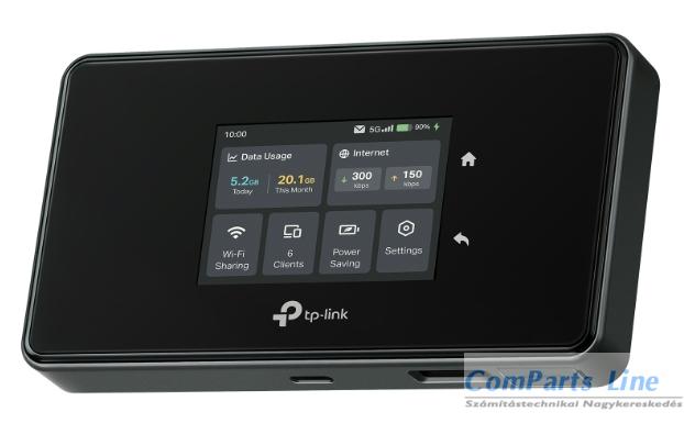 TP-LINK M8550 4G/5G LTE WiFi router hordozható