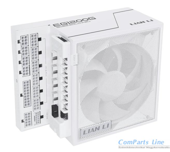 Lian Li Edge Gold 1200W táp + USB hub fehér