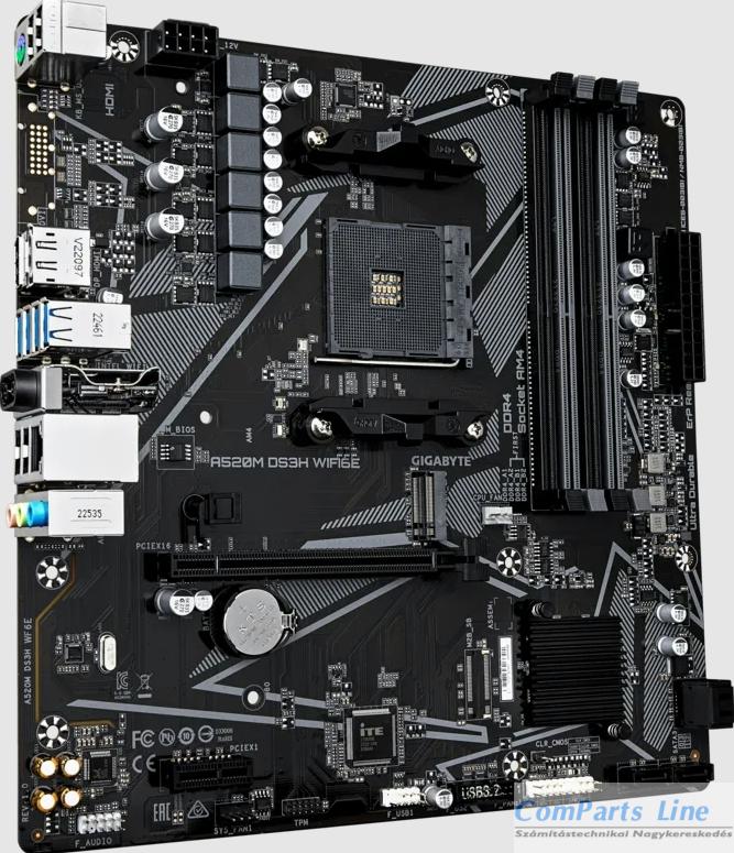 GigaByte A520M DS3H WIFI6E alaplap