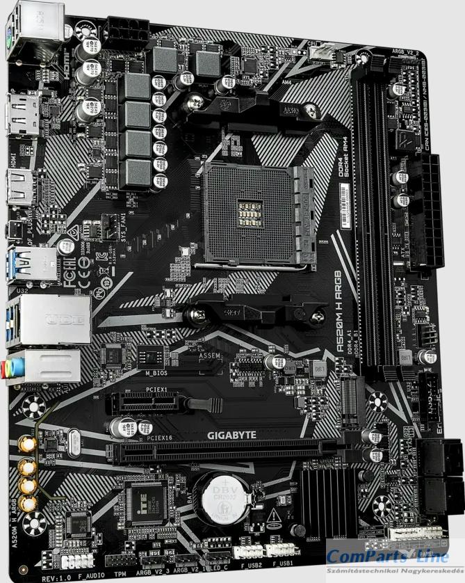 GigaByte A520M H ARGB alaplap