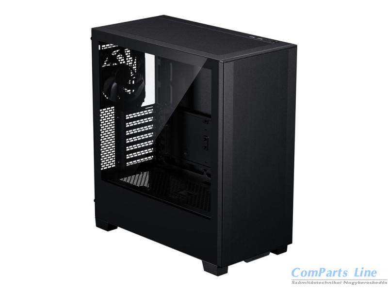 Phanteks XT Pro edzett üveg fekete ház CAPH177 PH-XT523P1_BK01